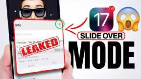 iOS 17 - Slide Over MODE LEAKED? Try it OUT NOW!