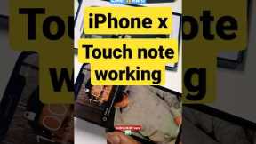 iPhone x touch note working #shorts #shots #mnsmobile #youtubeshort #shortsyoutube #shortfeed