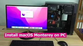 How to install macOS 12 on PC/Laptop
