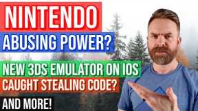 Nintendo taking down the modding community, New 3DS emulator on iOS stealing code and more...