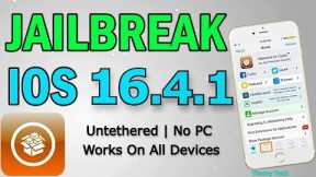 Jailbreak iOS 16.4.1 Untethered [No Computer] - Unc0ver Jailbreak 16.4.1 Untethered