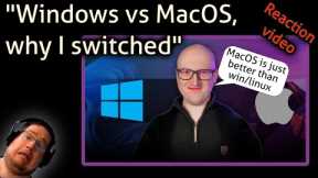 Windows vs MacOS, why I switched  - Kent's reaction video