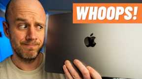 The biggest mistake I made with the M2 MacBook Pro