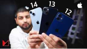 iPhone 12 Vs 13 vs 14 Full Comparison in Hindi 2023, Price in India | battery, Gaming | Mohit Balani