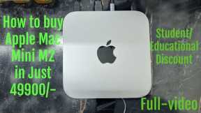 HOW TO BUY MAC MINI M2 IN 49900? STUDENT DISCOUNT APPLE