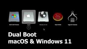 How to dual boot macOS and Windows 11 | High Sierra