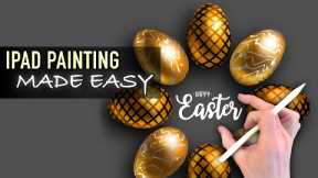 Easter Egg Design Tutorial - made easy on the iPad.