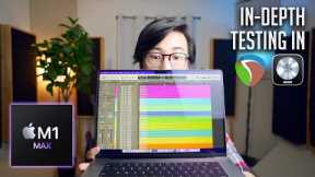 M1 Max MacBook Pro for Music Production: In-Depth Testing & Review by An Audio Engineer