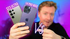 Galaxy S23 Ultra Vs iPhone 14 Pro Max: Flagship Grudge Match! 🥊