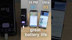 Galaxy S23 ULTRA vs iPhone 14 PRO MAX Battery Test - Which One Lasts Longer?