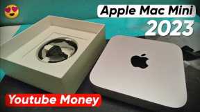 Finally Bought Apple Mac Mini From Youtube Money - Mac Mini Unboxing in 2023😍