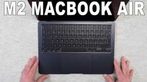 Apple 2022 MacBook Air M2 Unboxing & First Look