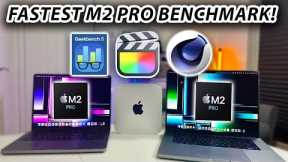 What M2 Pro Chipset has the Fastest BENCHMARK?? - Review Comparison