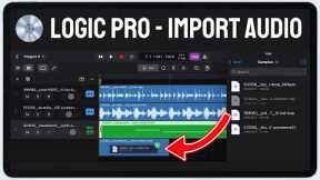 How to IMPORT AUDIO in Logic Pro for iPad