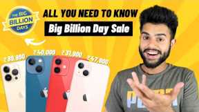 Big Billion Day Sale iPhone 14 / iPhone 13 / iPhone 12 Pricing / Date - All You Need To Know