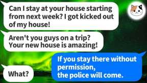 【Apple】Sister moves into a new house without permission →big problem with police involved?!
