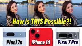 Pixel 7a vs 7 Pro vs iPhone 14 Camera - Cheaper & Better?