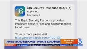 iPhone Rapid Security Response Explained!