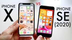 iPhone X Vs iPhone SE (2020) In 2022! (Comparison) (Review)