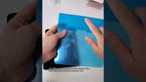 Apple iPad Paper Screen Protector | elago : how to install iPad screen protector #shorts