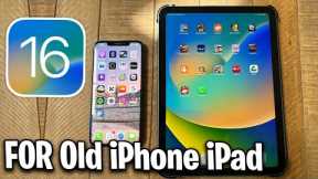 How to Update Old iPad iPhone to iOS 13, 14, 15, 16 - NO Computer✔️ No Jailbreak ✔️