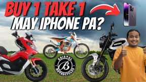 Buy 1 Take 1 na Motor May Free Iphone 14 pa?