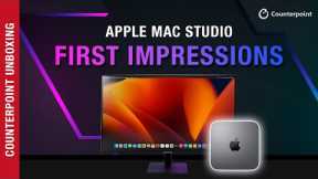 Apple Mac Studio: Unboxing and First Impressions