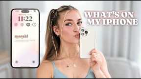 what's on my iPhone 14 pro max | 2023