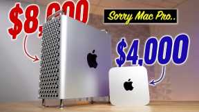 M2 Ultra Mac Pro vs Mac Studio Test - Apple TROLLED us..