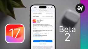 Everything NEW in iOS 17 Beta 2! Tap to AirDrop & Faster Haptic Touch!