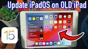 How to Update Old iPad to iOS 14 15 | Install iPadOS 15 on Unsupported iPad