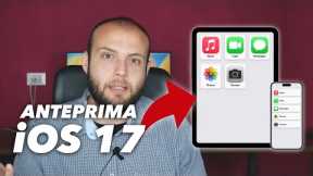 SORPRESA APPLE: ANTEPRIMA DI iOS 17 ( NUOVA GRAFICA iPHONE)