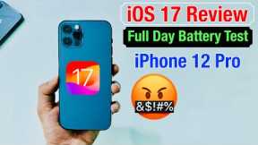 iOS 17 Review On iPhone 12 Pro || Sabse Ghatiya Update 🤬