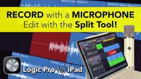 Logic Pro for iPad - Record Audio, Take Folders & Split Tool