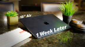 MacBook Air 15 ONE WEEK LATER // Is it any good?