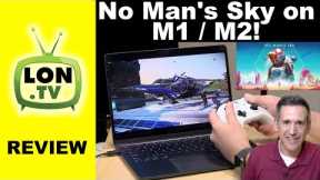 No Man's Sky Native on Apple Silicon! Testing on Macbook Air M2 and M1 Max Macbook Pro