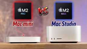 M2 Mac mini vs M2 Max Mac Studio - Worth $700 More? YES!