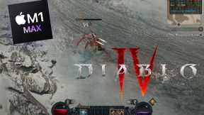 Diablo IV on MacBook Pro M1 Max with Game Porting Toolkit