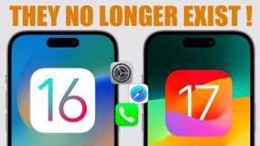 10 iPhone Features Apple Killed on iOS 17 !