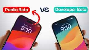 iOS 17 Public Beta Vs iOS 17 Developer Beta - Should You Update?