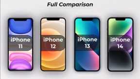 iPhone 11 vs iPhone 12 vs iPhone 13 vs iPhone 14 full comparison 2023 @techwale269