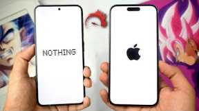 Nothing Phone 2 vs iPhone 14 Pro Max - SPEED TEST!