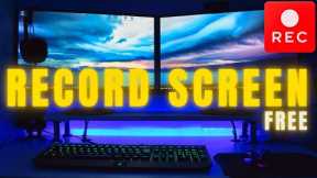 How to RECORD PC SCREEN on Windows & Mac in 4K | Totally FREE! (OBS Studio)