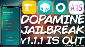 DOPAMINE JAILBREAK (A12-A15) v1.1.1 RELEASED (Jailbreak With Tweaks) With Important Improvements!
