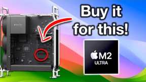 M2 ULTRA Mac Studio Vs Mac Pro  - The ONLY Reason to Buy!