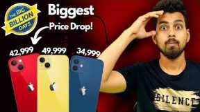 iPhone 13 For 40k, iPhone 14 For 48k & iPhone 12 in 35K in Flipkart Big Billion Day Sale 2023 🔥