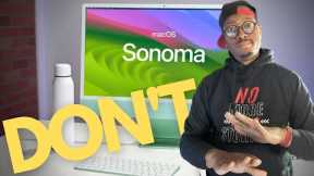 DON'T Update To MacOS Sonoma...Do THIS Instead! |Musicians, Producers, Engineers |