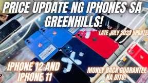 NEW STOCK ALERT NG MURANG TINDAHAN NG IPHONES SA GREENHILLS, IPHONE 12 AND IPHONE 11, LATE JULY 2023