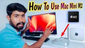 How To Use Mac Mini M2 |Home screen Setting