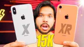 15k iPhone X vs iPhone XR in 2023 !